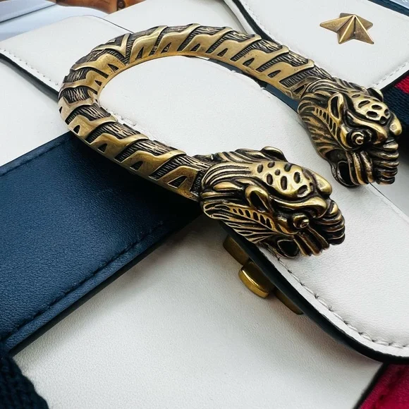 Gucci Dionysus Bamboo Top Handle with Crossbody includes COA - Picture 15 of 16